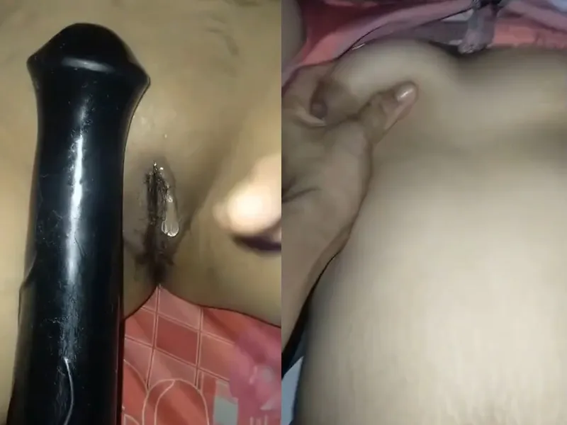 Người yêu xinh tươi vú ngon bím múp móc lồn bằng sextoy cực sướng